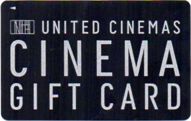 UNITED CINEMAS GIFT CARD