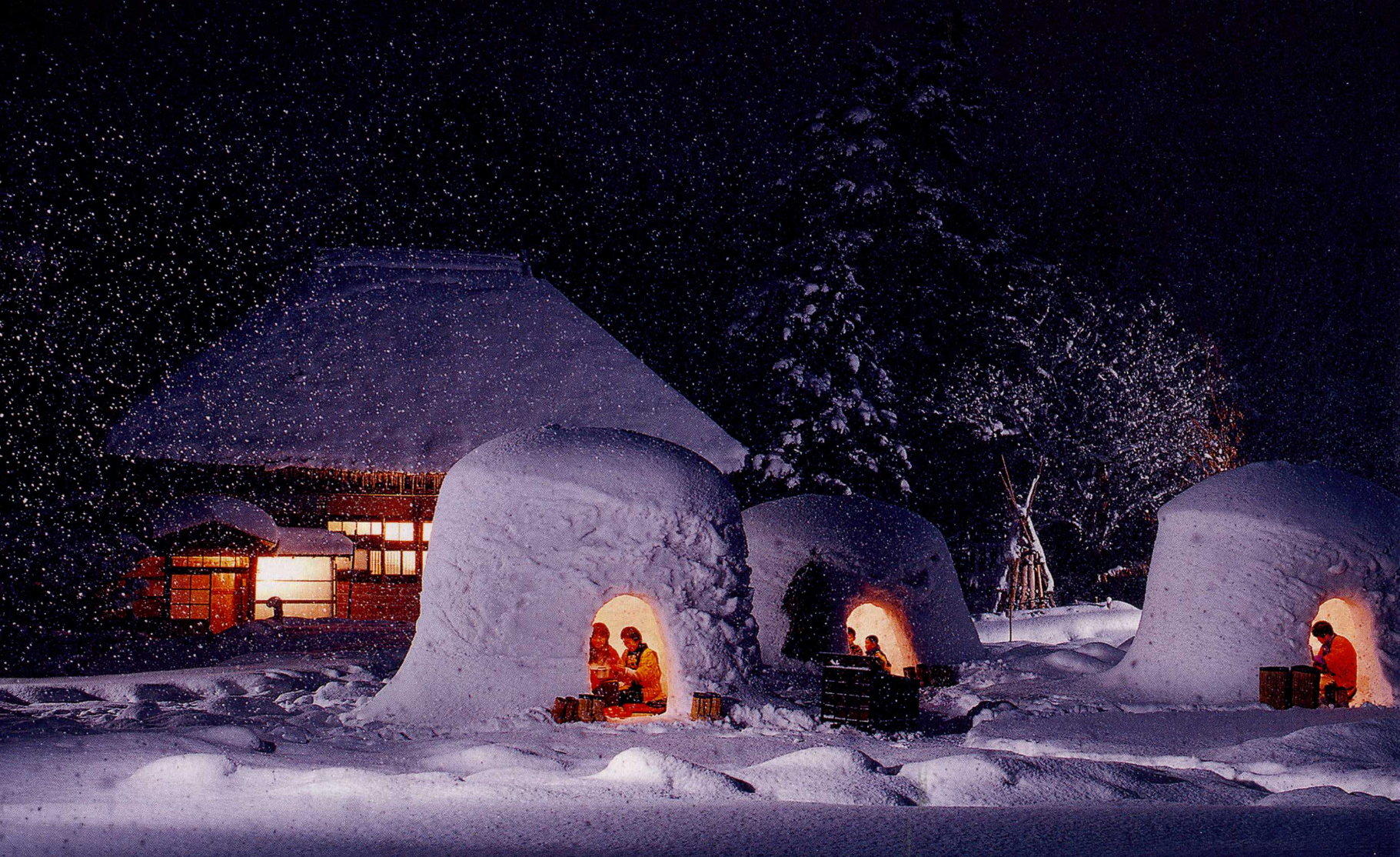 秋田の冬景色 Photo: http://s.webry.info/