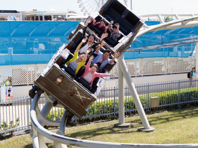 ラグナシア　ジェットコースター