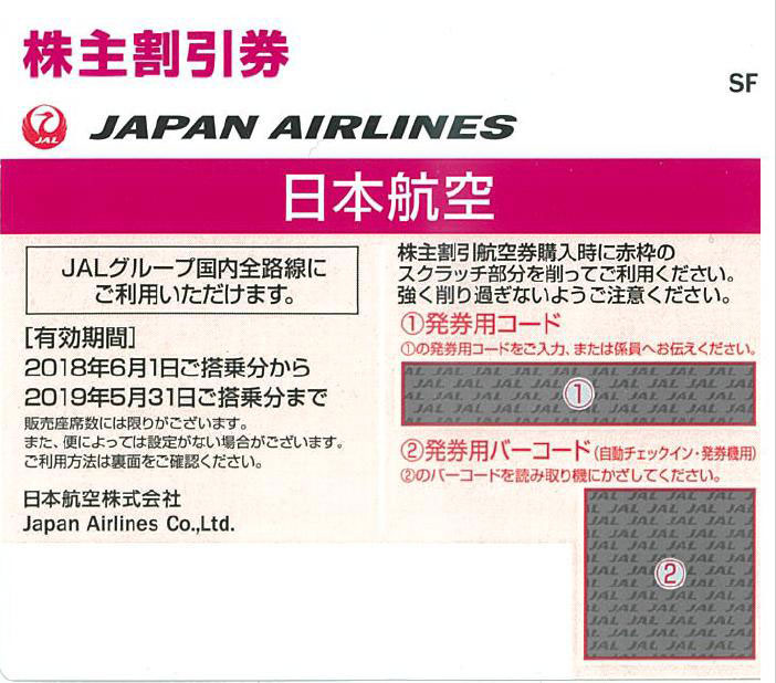 カテゴリー JAL 株主優待券 7d0n4-m81005304870 チケット