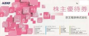 京王電鉄 株主優待冊子（京王百貨店お買物金額10%割引10枚他）2024年5月31日期限