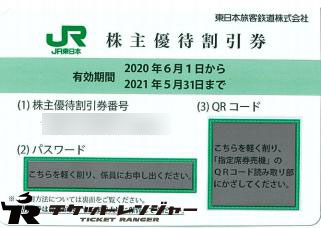 ＪＲ東日本　株主優割引券2枚