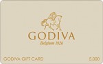 GODIVA（ゴディバ）ギフトカード 5,000円券