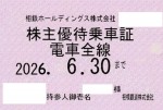 相模鉄道（相鉄）株主優待（定期型）電車全線 2026年6月30日期限