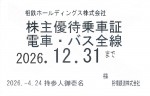 相模鉄道（相鉄）株主優待（定期型）電車・バス全線 2026年12月31日期限